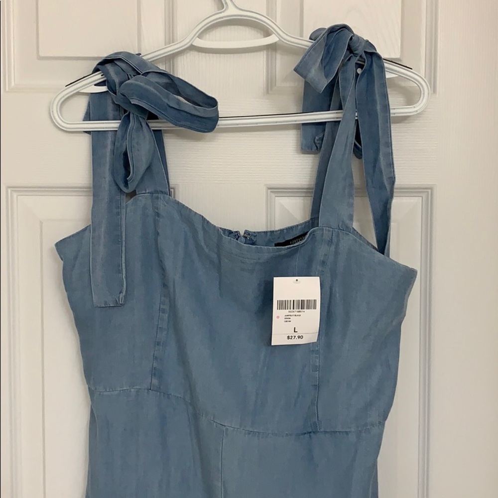 NEW W/TAGS Denim Jumper - Forever21